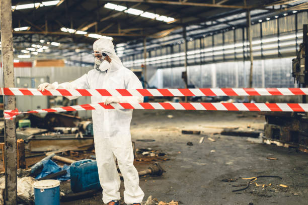Professional Odor Removal technician working in Goshen, CA